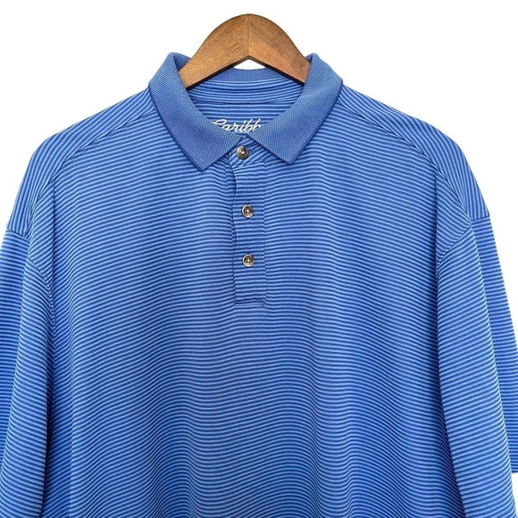 Caribbean Modal Blend Polo Shirt Size XL - Picture 7 of 7
